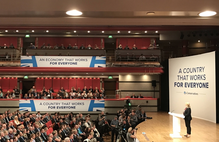 Karen at Conservative Party Conference