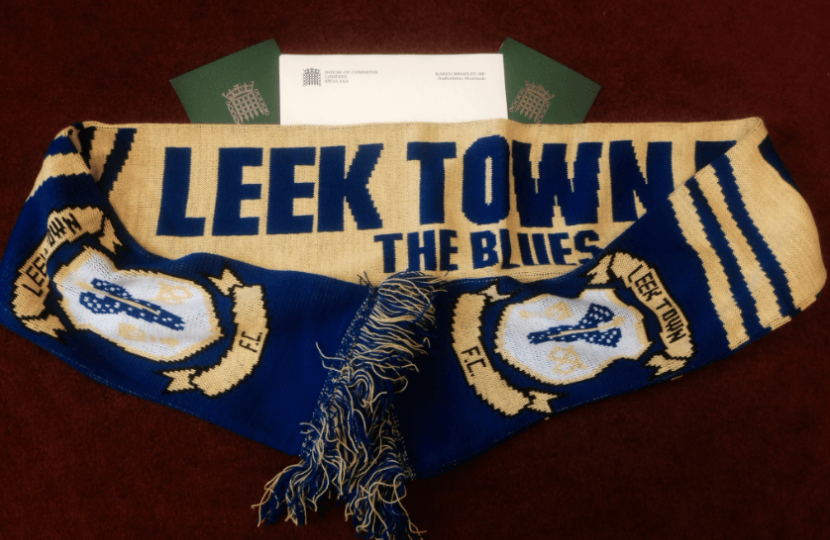 Leek Town FC Scarf for Hillsborough