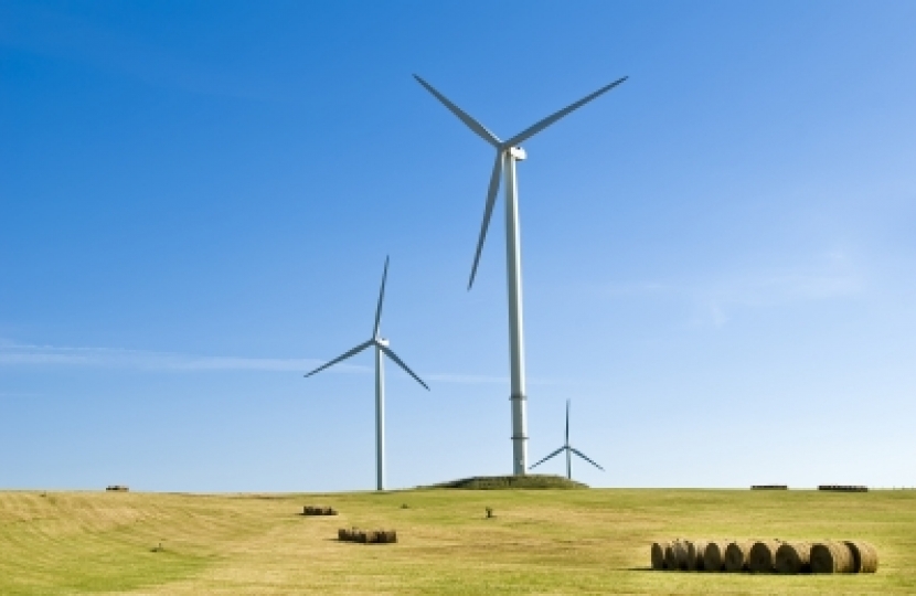 Wind turbines Staffordshire Moorlands