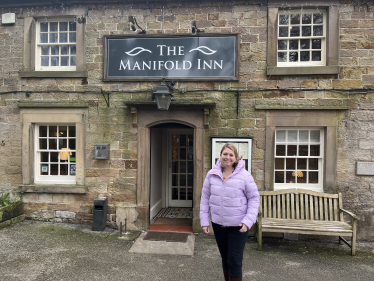 Karen at The Manifold Inn